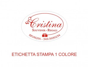 Etichette adesive per articoli regalo e casalinghi (mm 35x23)  (cod.15L )